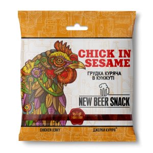 Грудка куряча в кунжуті з васаби та медом "Chick in sesame" TM NEW BEER SNACK 50 г